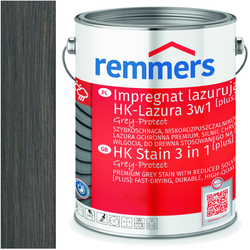 Remmers HK-Lasur HK-Lazura PLUS ochronna lazura do drewna ANTRACYTOWY 20L