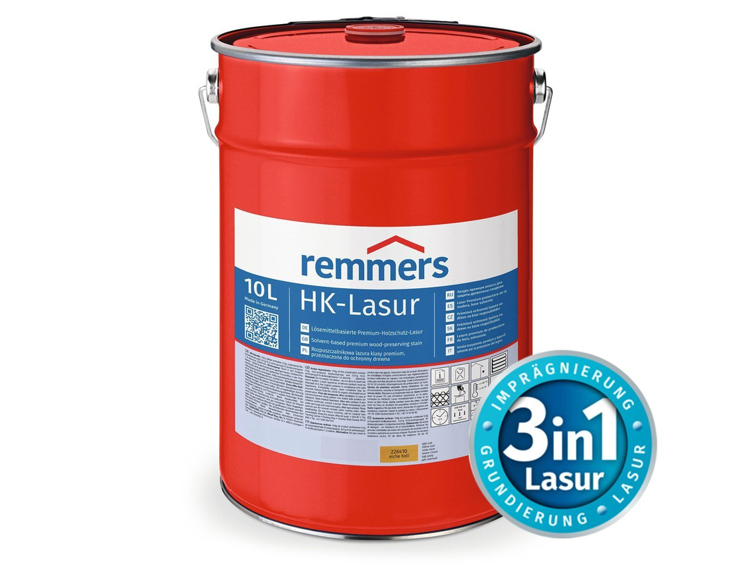Remmers HK-Lasur impregnat do drewna 2,5 L MODRZEW